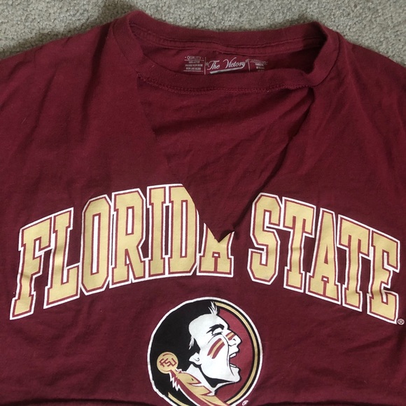FSU Seminoles Cropped Shirt - Picture 3 of 4